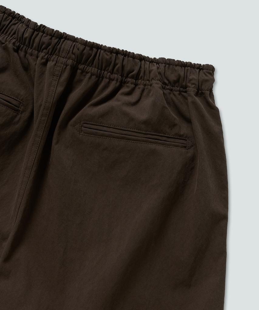 Pilpeu Washed Easy Shorts (Chocolate)