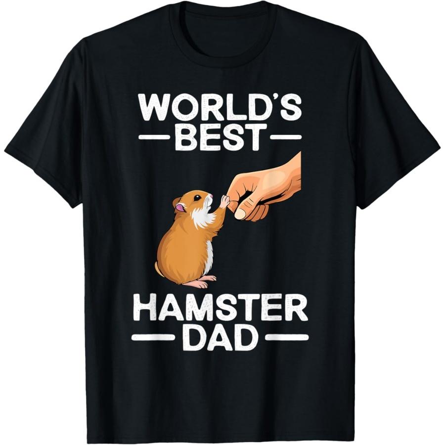 

Funny Hamster Design For Men Dad Father Dwarf Hamster Lover T-Shirt(1) XXXXXL чорний