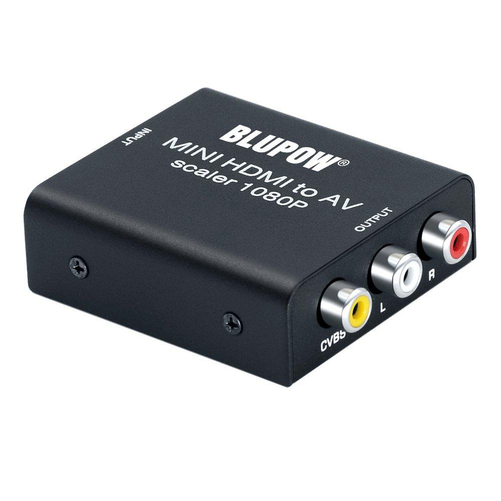 

BLUPOW HDMI композитный преобразователь HDMI RCA преобразование 1080P совместимый HDMI AV преобразование HDMI композитный преобразователь цифровой аналоговый преобразователь совместимый