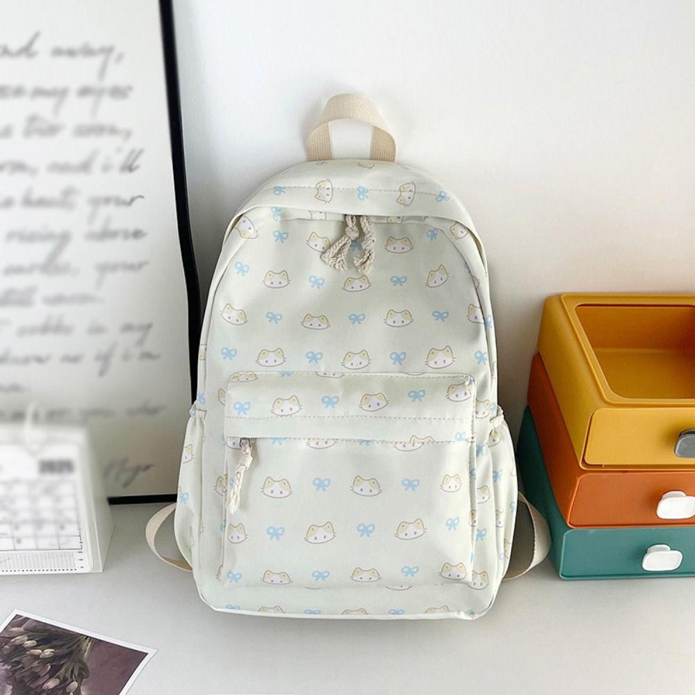 Creative Students School Bags Cute Cartoon Shoulder Bag College Student Backpack Outdoor