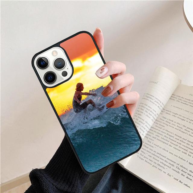 Summer beach surfboard surfing Phone Case Cover For iPhone 17 Air 15 16 Pro Max 14 13 12 11 Pro Max Plus Coque