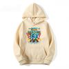 2025 Kids' Hooded Sweatshirt - New European & American Style, No. 67 Pattern, Autumn/Winter Fleece