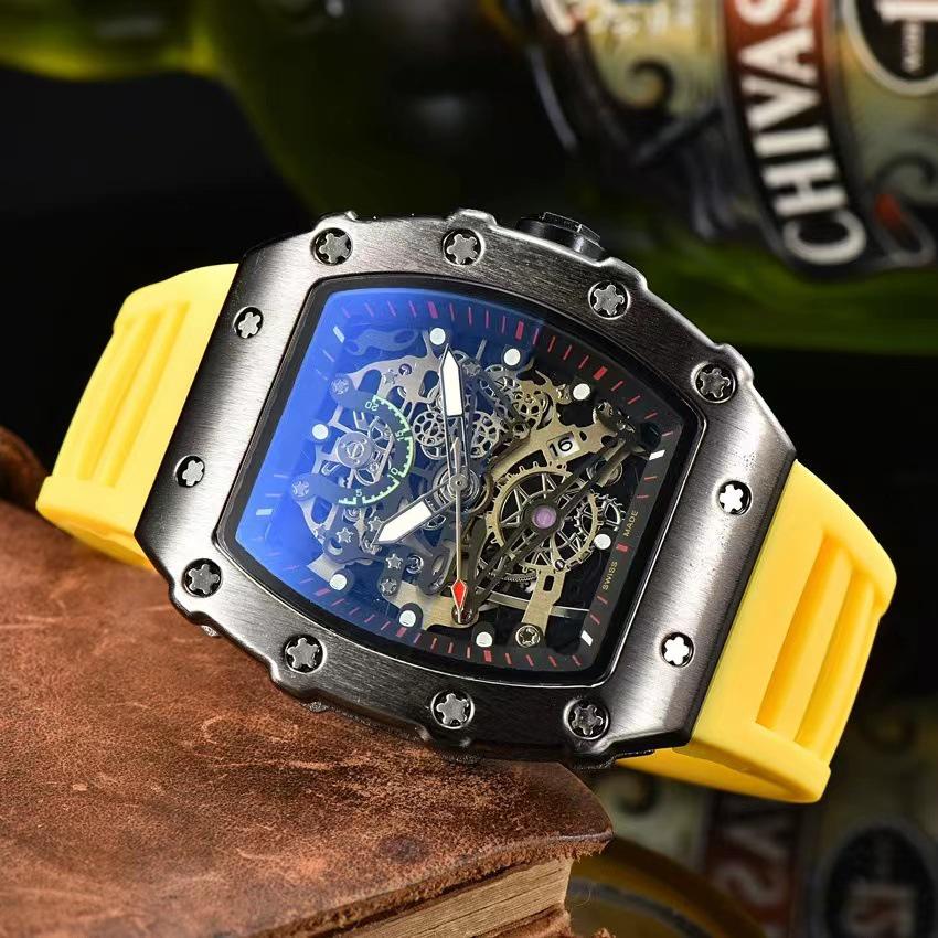 Best-Selling New Richard Skeleton Barrel Sport Men's Watch