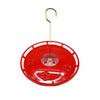 Hanging Hummingbird Feeder Garden Bird Feeder with 5 Feeding Ports Removable Lid Hummingbird Feeder for Patio Backyard