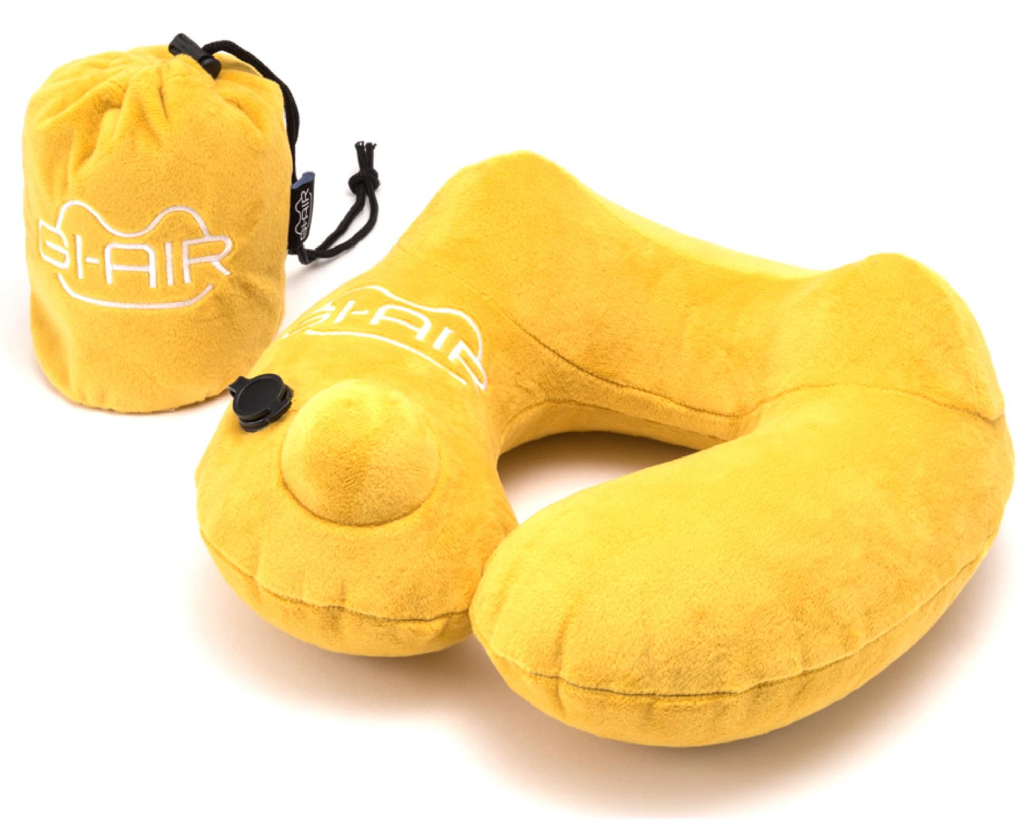 

VANGUARD Air Pillow with Mustard Khaki GI-AIR Built-in Pump,