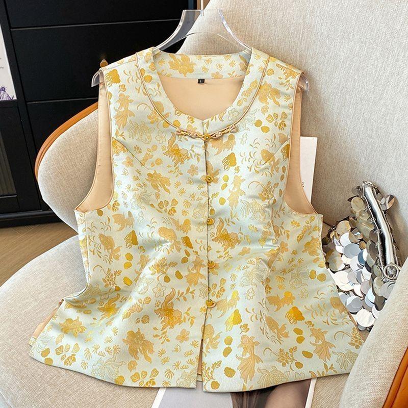 

2025 новый жаккардовый жилет высокого класса для 30-40-летних 3XL (recommended 138-75kg)