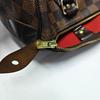[Pre-Owned] Speedy 30 Checkered Zipper Closure Coated Canvas With Leather Trim Handbag - Good #1AYVPJP