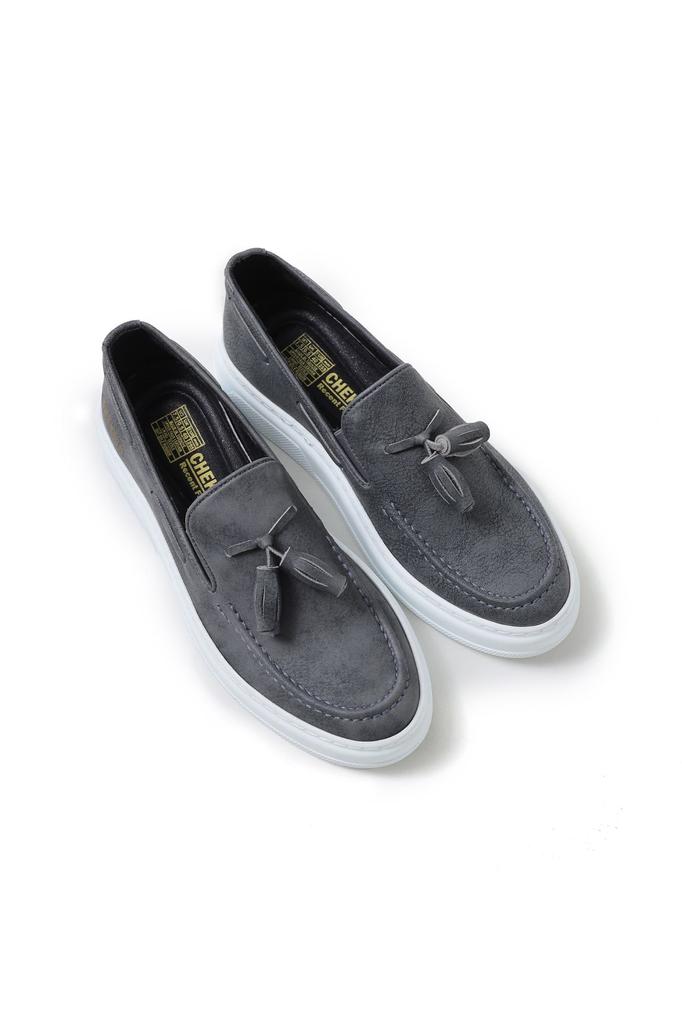 Chekich H New Collection CH127 Loafer-X Men Shoe White Black Brown Tan