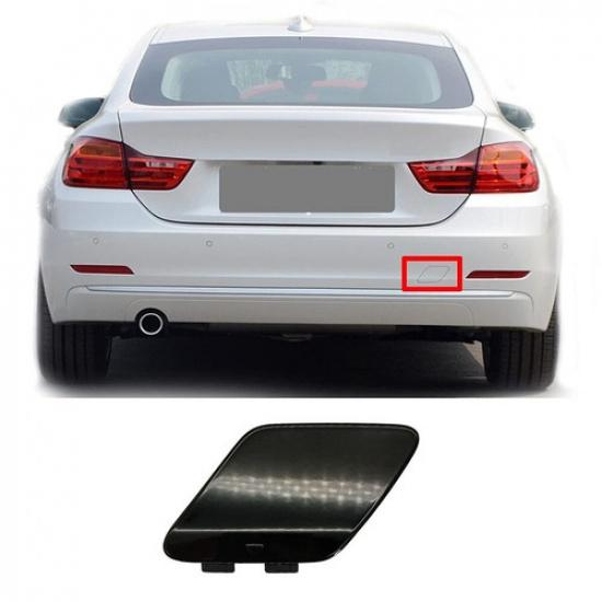 1x Rear Bumper Tow Hook Cover Cap Primed 51127363264 for BMW 428i 430i 435i 440i