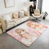 Anime K Kodomo no Omocha Floor Mat Eco  Flannel Doormat Non Slip Odorless Indoor Floor Rug Soft Short Plush Home Mat