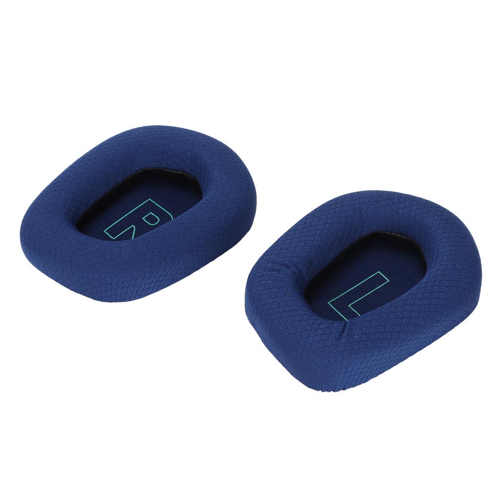 Ear Pads Professional Sound Insulation Headset Ear Cushion Replacement with Soft Breathable Mesh for G733 Headset Blue