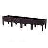 Extra-Large Thickened Plastic Balcony Planter Box - Outdoor Gardening Pot