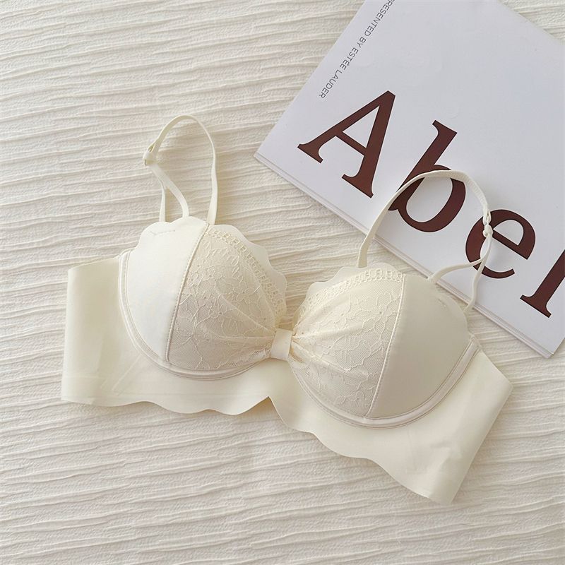 Push Up Bras Wireless Big Breast 1/2 Cup Underwear Fashion Sexy Bras For Women