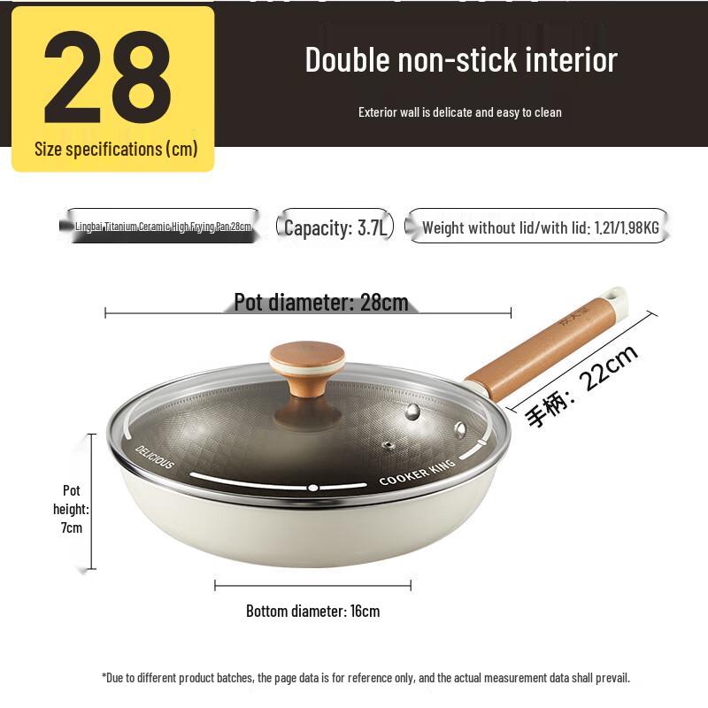 Cooker King Multi-Layer Steel Non-Stick Wok