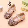 Kinderschuhe, Perlen-Strasssteine, glänzende Frühlings-Kinder-Prinzessin-Schuhe, Baby-Mädchen-Schuhe für Party und Hochzeit, Schuhgröße