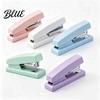 Minimalist Morandi Color Stapler Mini Stapler with Ergonomic Curved Design Handheld for Students And Teachers Office School Home Use Desktop Gadget
