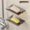 Chahua Space Aluminum Punch-Free Bathroom Soap Dish Organizer