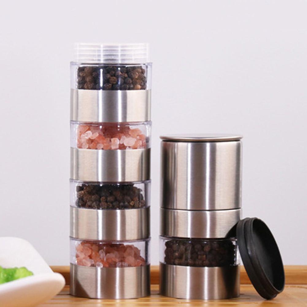 2 шт. мини открытый кемпинг баночки для специй бутылка портативный барбекю пикник специи — фото 8