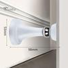 Door Stopper 1 Set Punch-free Anti-collision Stainless Holder Steel Magnetic Stopping Bumper Household Supplies Stop