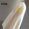 Spooky Ghost Ornament 3D Printed Halloween Figurine, Statue, Movable Joints Matte White Figure Fidget Toy, Desktop Decoration for Home Office,