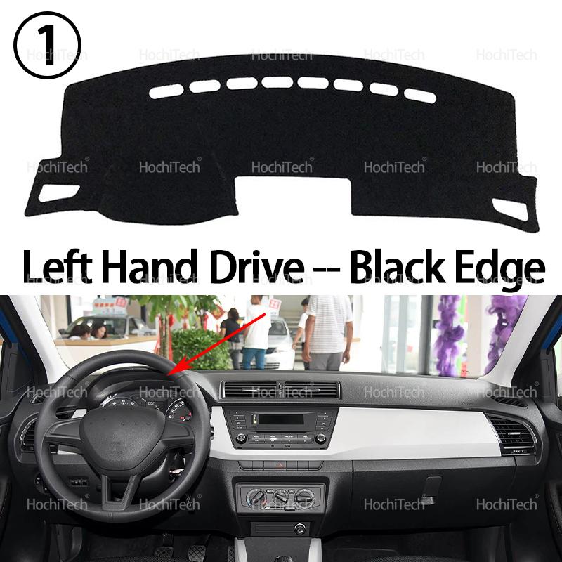 

Защитный коврик на панель приборов, козырек от солнца, ковер, анти-УФ коврик для Skoda Fabia 3 NJ 2015 2016 2017 2018 2019 2020 MK3