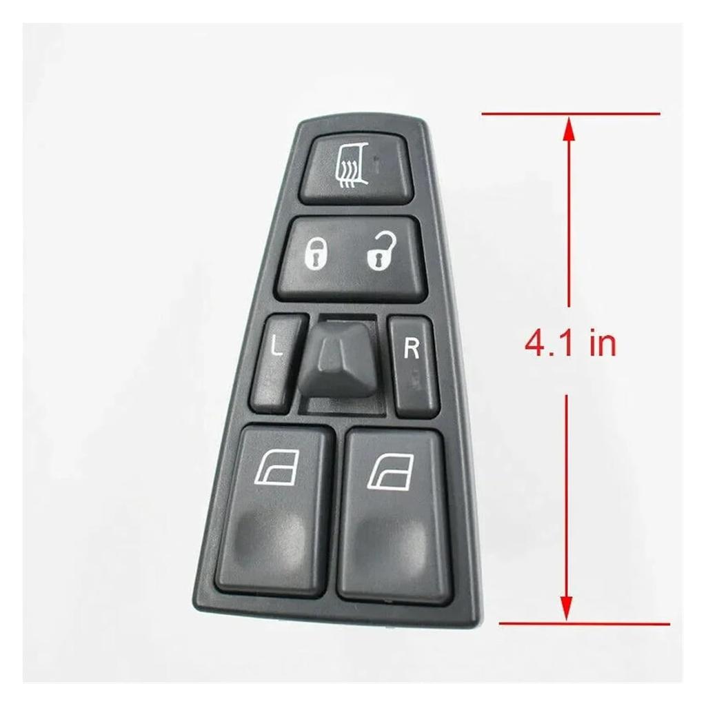 Electric Car Window Switch Control Compatible For Volvo FH12 FM12 FM9 FH FM VNL 2004-2017 20752918 21543897