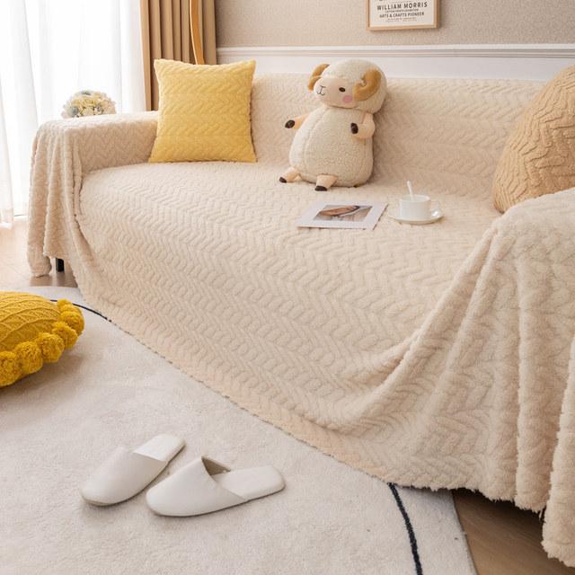 

Современный однотонный бархатный чехол для дивана, полотенце, универсальный чехол для дивана, чехол для кресла, чехол для дивана, одеяло для домашних животных, собак, мягкая зима 180x130cm абрикосовый света