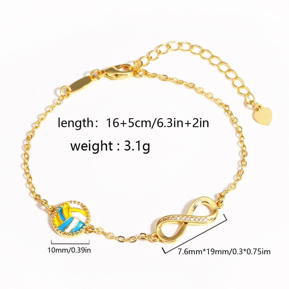 

New Women s Bracelet 14k Football Tennis Sports Accessories Jewelry Gifts Accessories