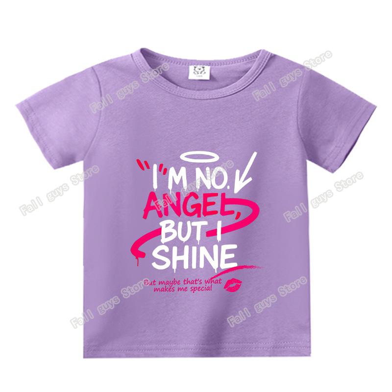 Hazbins Hotel Series Boys Girls TShirt Cute Kids Short Sleeve Tops Cartoon Print Child Clothing Summer Funny Birthday Gifts
