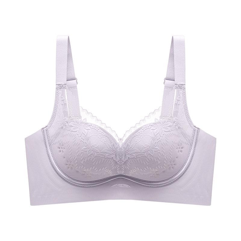 Non Steel Ring Bra Women's Adjustable Bra Women's Gathering Thick Collection Accessory Bra Anti Sagging Bra