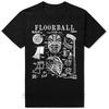 Floorball Player Stick Goalie Sport Vintage Patent Print T Shirts Summer Graphic Cotton Streetwear Short Sleeve Gifts Tshirt