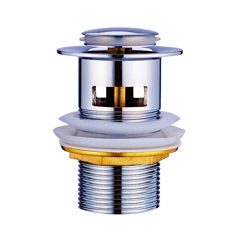 Zinc Alloy and Stainless Steel Pop-up Drains for Modern Bathroom Sink Drainage Systems
