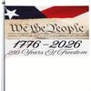No Tools Needed American 250 Year Celebration Flag Long Time Polyester Outdoor Festival Decorations For Outdoor Use 85AD