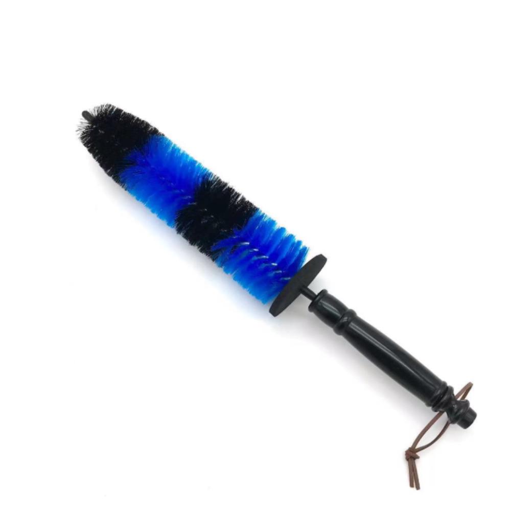Detailing Design Auto Wheel Cleaning Brush Long Handle Rim Tire Detailing Brush Engine Cleaning