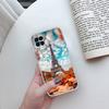 RP54 Torre Eiffel di Parigi Custodia Trasparente per Telefono per Samsung Galaxy A04 A04S A14 A23 A34 A54 M23 M33 M52 M53