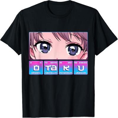 Funny Otaku Anime Periodic Table Elements Product T-Shirt