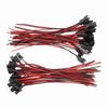 YFFSFDC 20 Pairs JST 2.54mm SM 2P SM Connector Cord Connector Jump Wire JST