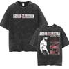 Maglietta Vintage Lavata Limitata Arman Tsarukyan Akhalkalakets Uomo Donna Moda Violenza Estetica T-shirt Oversize Streetwear
