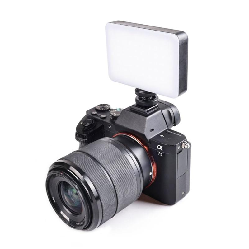 USB Power Rechargeable Light Flexible Multi Directional Head Portable Design Emitting Gentle Illumination for Photography and Video Recording