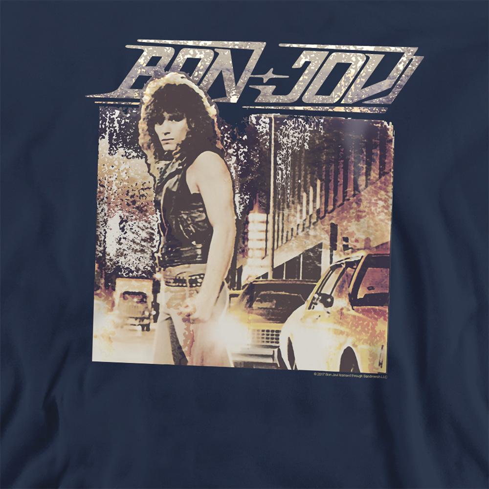 Bon Jovi Unisex Adult Runaway Jon Sweatshirt