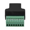 DVR Ethernet Connector RJ45 Female Jack to 8 Pin Screw Terminal Connector