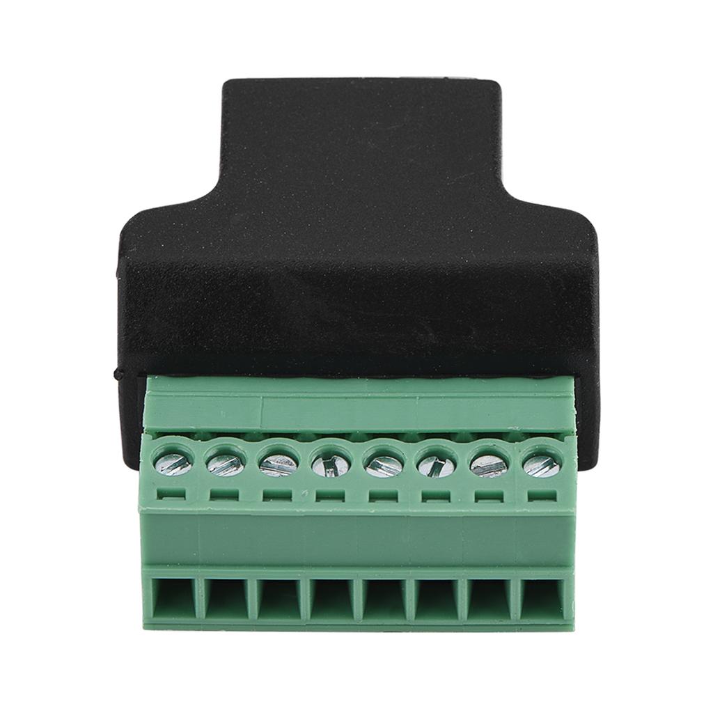 DVR Ethernet Connector RJ45 Female Jack to 8 Pin Screw Terminal Connector