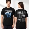 Summer Hot Sale 2026 Jutes Smile You're On Tour T-shirt Unisex Print Crew Neck Lightweight Casual T Shirt Breathable and Comfortable Clothes