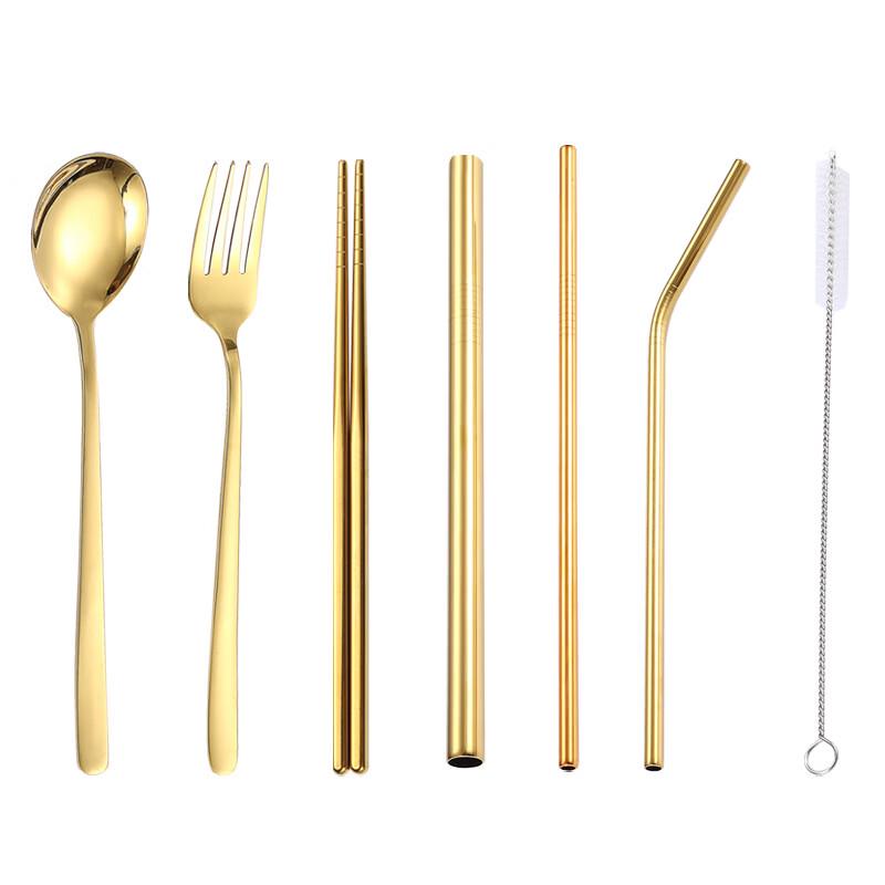 Korean Style Stainless Steel Portable Cutlery Set