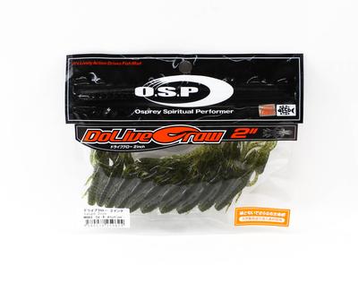 OSP Isca macia Dolive Craw 2 polegadas W-001 (9624)