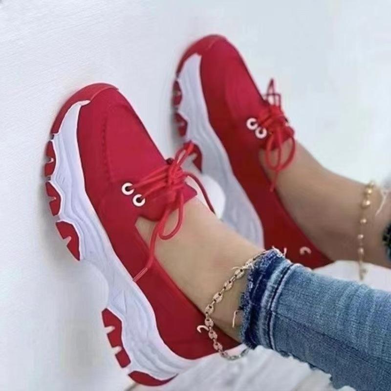New 2025 Women Sneakers Platform Casual Breathable Sneakers Women Designer Female Tennis Vulcanized Shoes Footwear