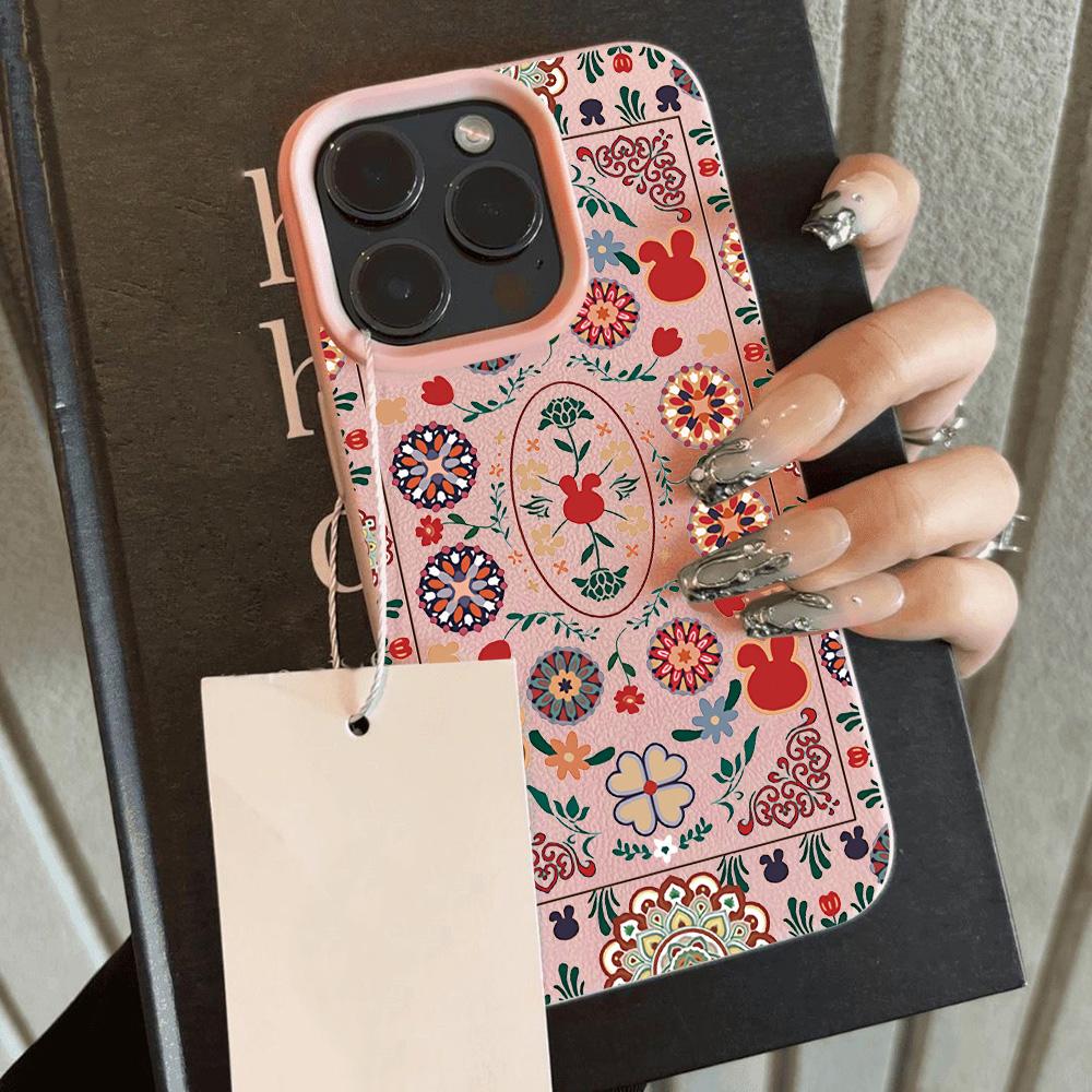 

HOT Cool Flower Lily Luxury Lichee leather pattern Phone Case For Samsung A57 A36 A26 A07 A55 A35 A16 A24 A15 A14 A05S A05 4G 5G Samsung A23