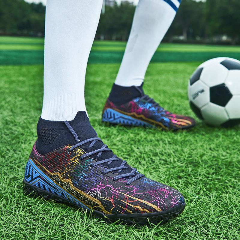 35-47 Unisex-Fußballschuhe, große Fußballschuhe, kurze Nagelspiel-Trainingsschuhe, Kinder-Fußballschuhe