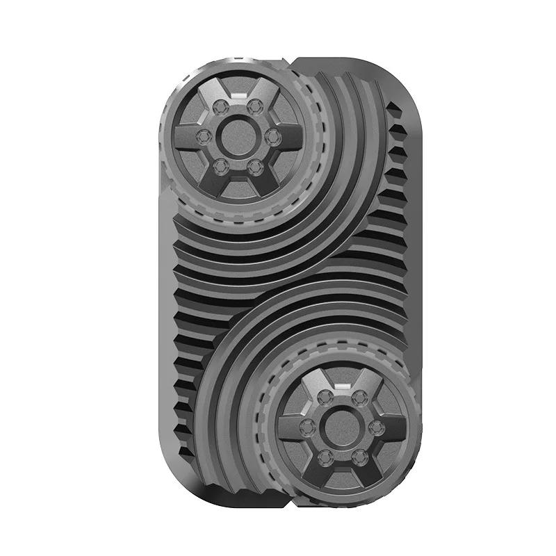 Wheels Rolling Unlimited Pushing Card New Metal Fidget Toy Edc Pressure Relief Play Cool Relaxing Anti Anxiety Small Exquisite