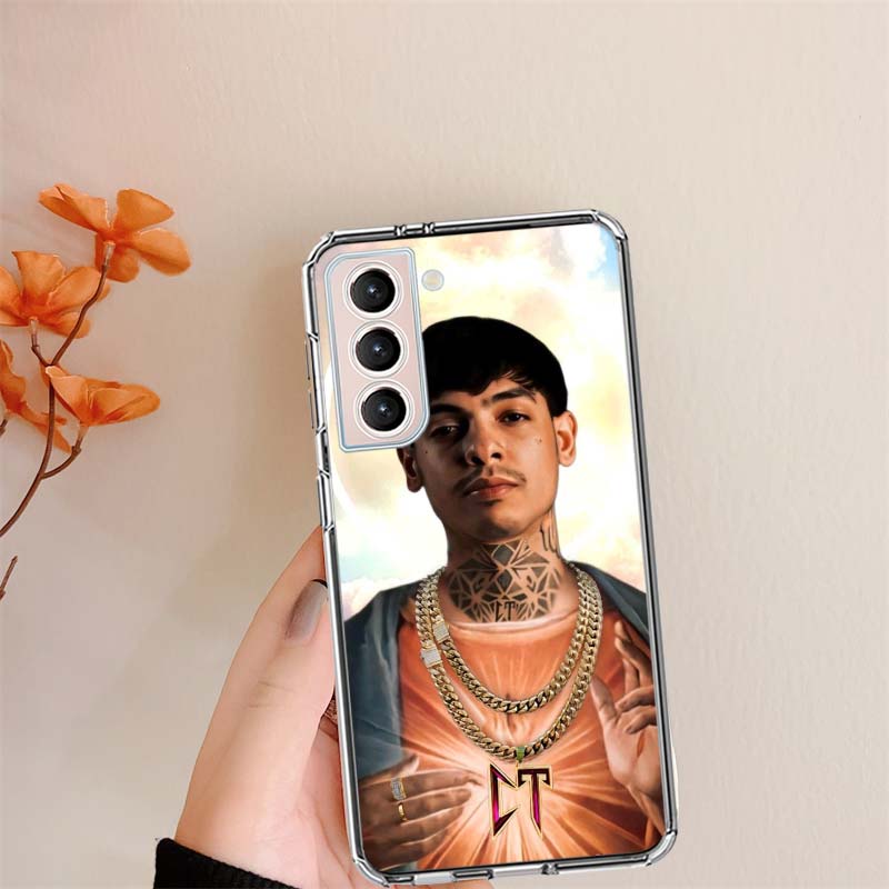 

Natanael Cano Rapper CT Clear Phone Cases for Samsung S26 Ultra Galaxy S25 Edge S24 S23 FE S21 Plus S20 S22 S10 Cover Patterned Samsung S26 Plus 5G